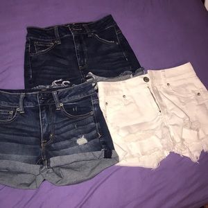 AEO jean shorts